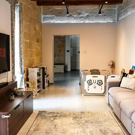 Stylish Malta Family Retreat With Kids & Gym Villa